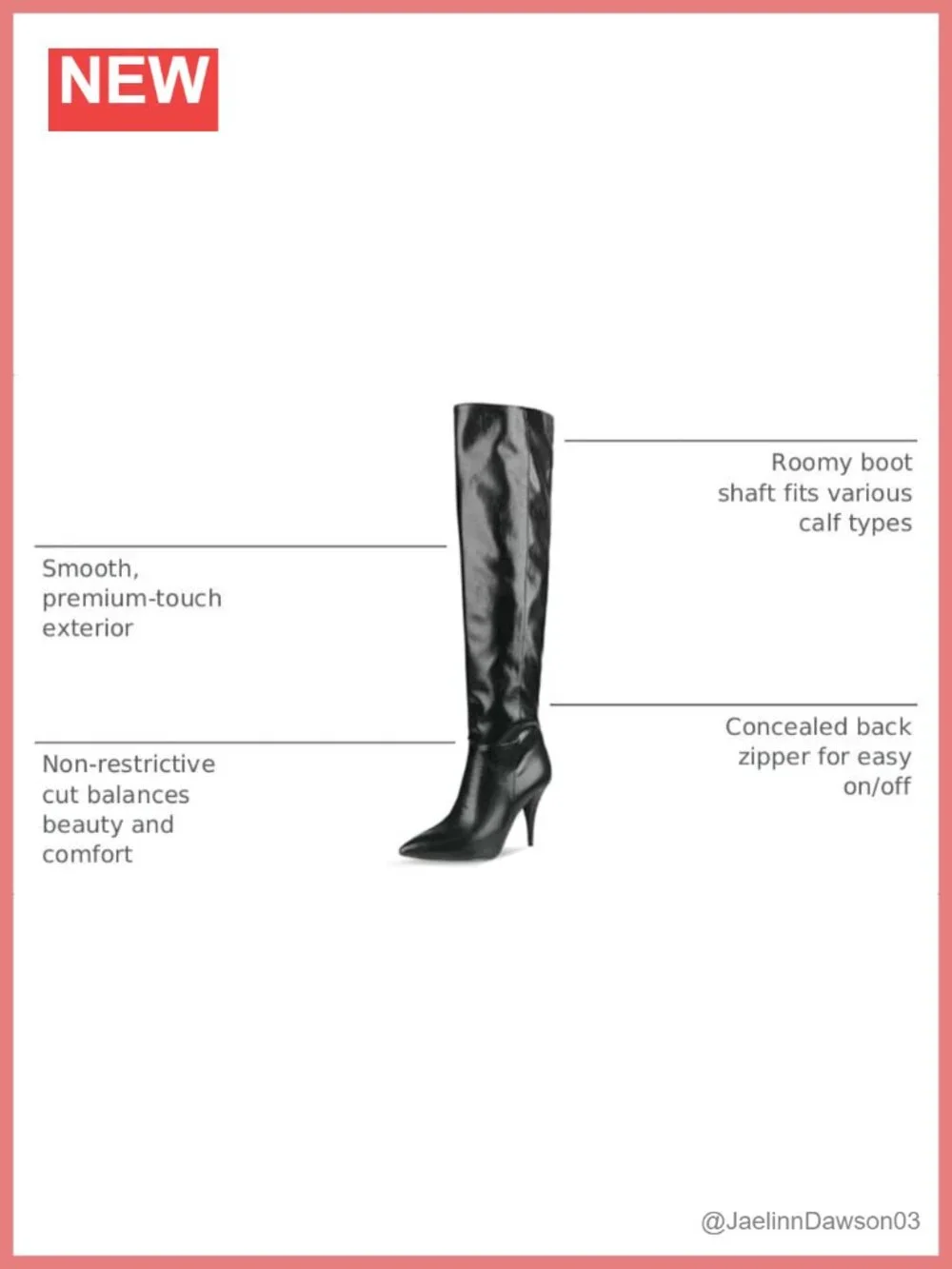 Faux Leather Over-the-Knee Stiletto Heel Pointed Toe Boots